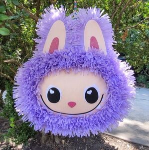Labubu Monster Custom Traditional Mexican Piñata 🪅Lilac/ Lavendar